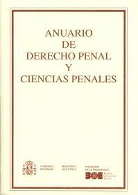 ANUARIO DE DERECHO PENAL Y CIENCIAS PENALES