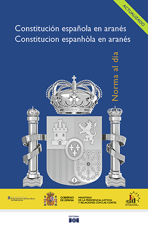 CONSTITUCIÓN ESPAÑOLA EN ARANÉS. CONSTITUCION ESPANHÒLA EN ARANÉS