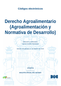 Derecho Agroalimentario (Agroalimentación y Normativa de Desarrollo)
