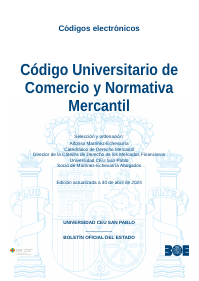 Código Universitario de Comercio y Normativa Mercantil