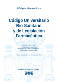 Código Universitario Bio-Sanitario y de Legislación Farmacéutica