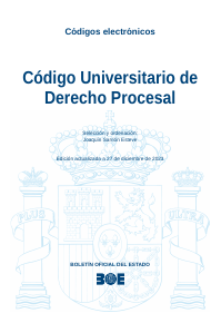 Código Universitario de Derecho Procesal