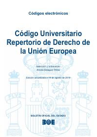 Código Universitario Repertorio de Derecho de la Unión Europea