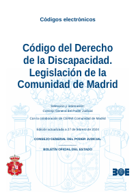 Código del Derecho de la Discapacidad. Legislación de la Comunidad de Madrid