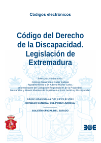 Código del Derecho de la Discapacidad. Legislación de Extremadura