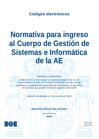 Normativa para ingreso al Cuerpo de Gestión de Sistemas e Informática de la AE