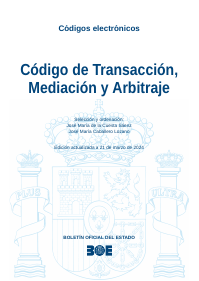 Código de Transacción, Mediación y Arbitraje