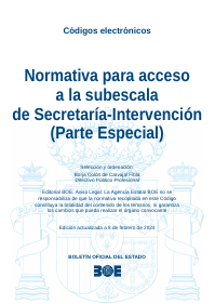 Normativa para acceso a la subescala de Secretaría-Intervención (Parte Especial)