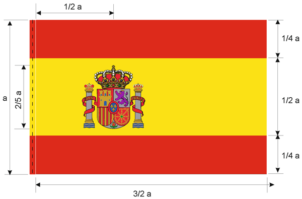 BOE.es - BOE-A-1977-14944 Real Decreto 1511/1977, de 21 de enero, por el  que se aprueba el Reglamento de Banderas y Estandartes, Guiones, Insignias  y Distintivos.