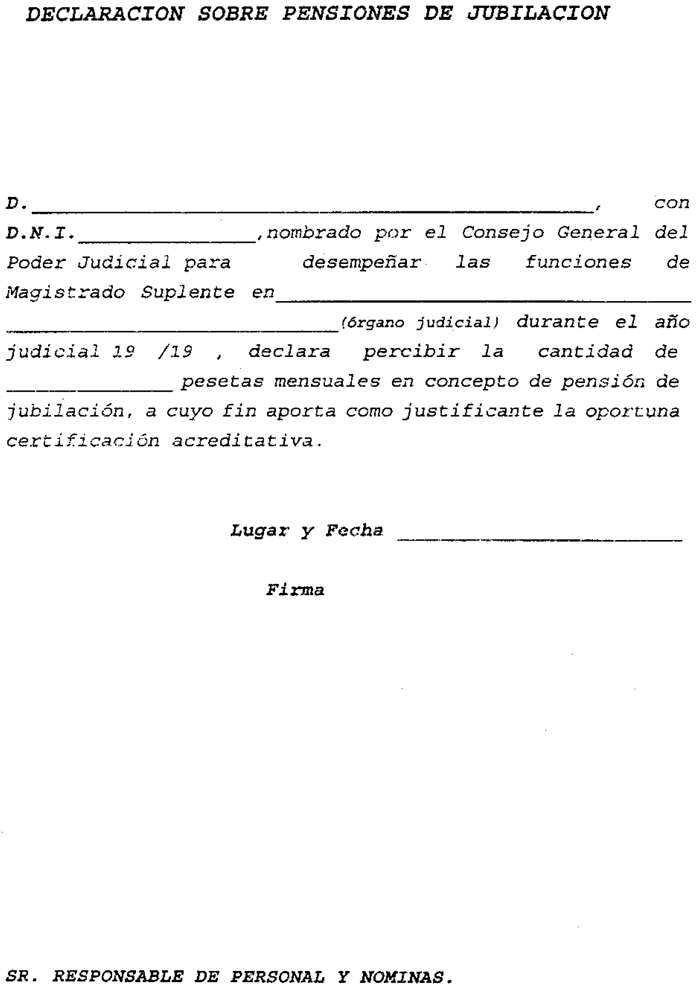 BOE-A-1996-4027 Orden de 21 de febrero de 1996 por la que se regula la  confección de las nóminas de la Administración de Justicia.