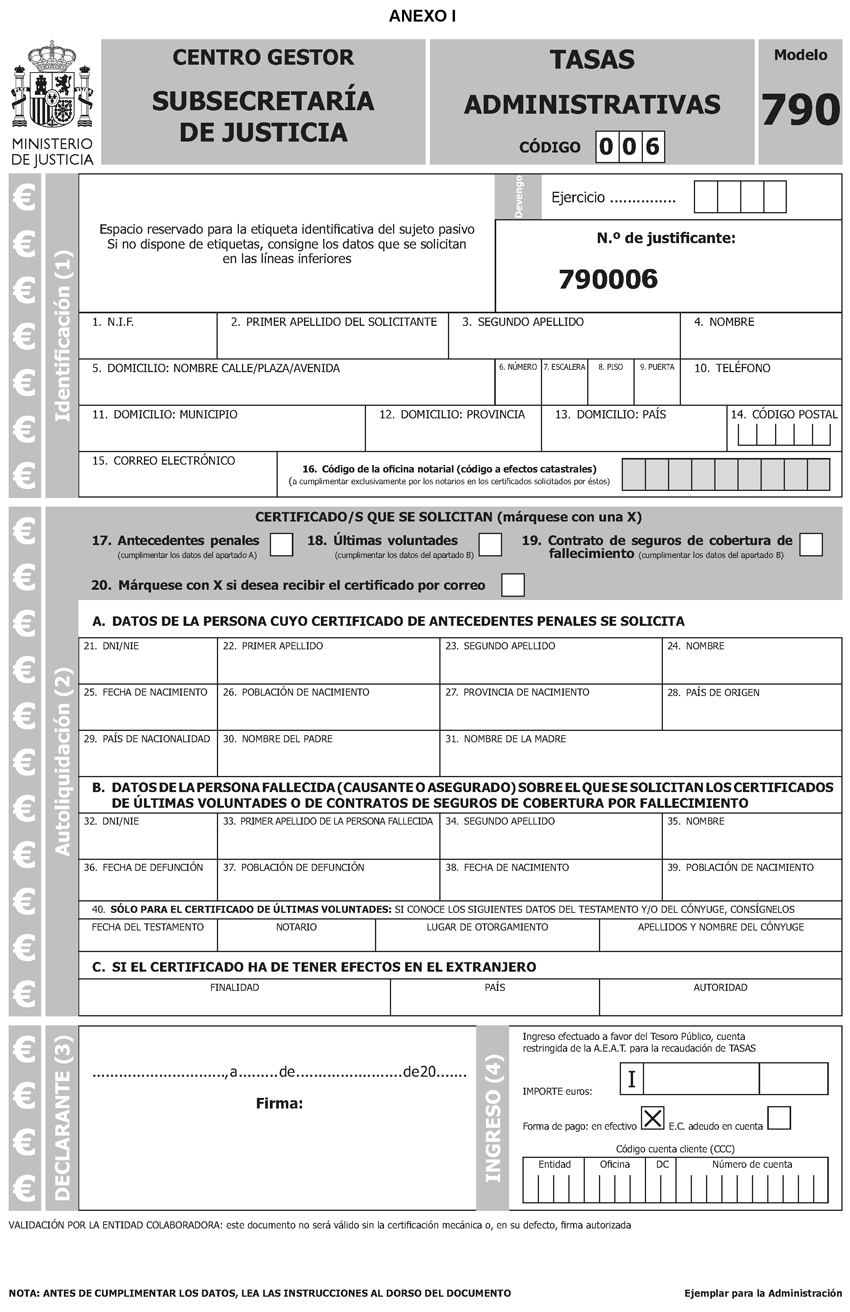 BOE.es - BOE-A-2011-913 Resolución de 13 de enero de 2011, de la Dirección  General de los Registros y del Notariado, por la que se determinan los  requisitos y condiciones para tramitar por
