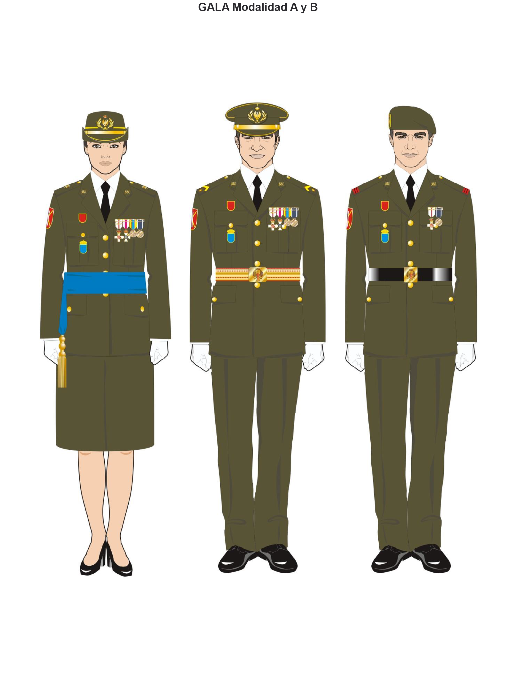 BOE.es - BOE-A-2016-10303 Orden DEF/1756/2016, de 28 de octubre, por la que  se aprueban las normas de uniformidad de las Fuerzas Armadas.