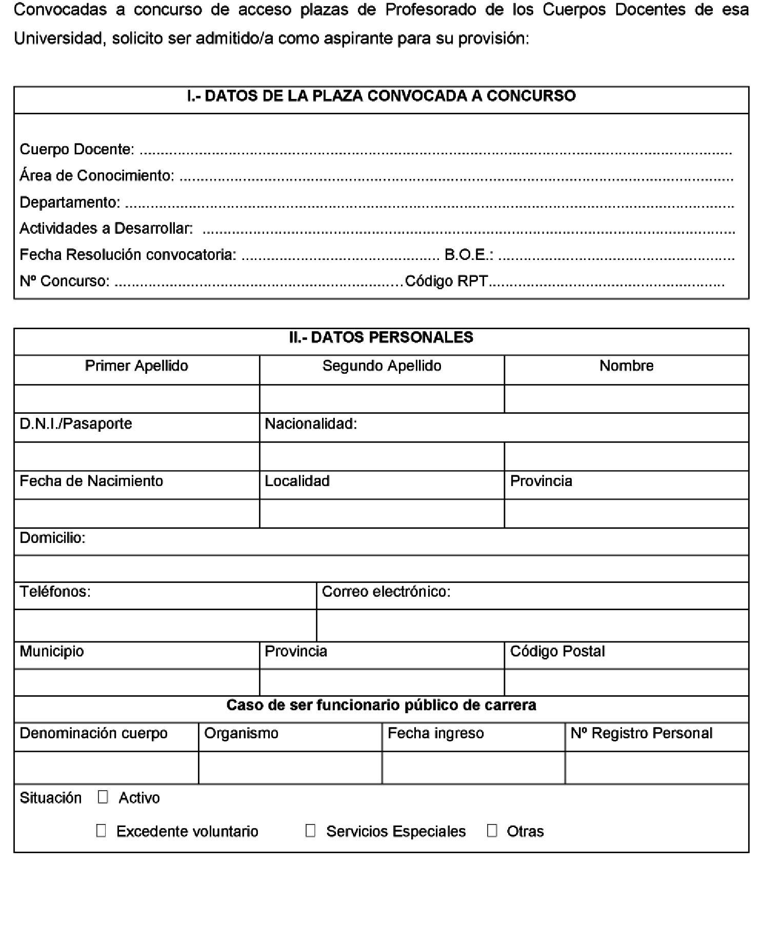 BOE-A-2022-9144 Resolución de 26 de mayo de 2022, de la Universidad de Las  Palmas de Gran Canaria, por la que se convoca concurso de acceso a plazas  de cuerpos docentes universitarios.