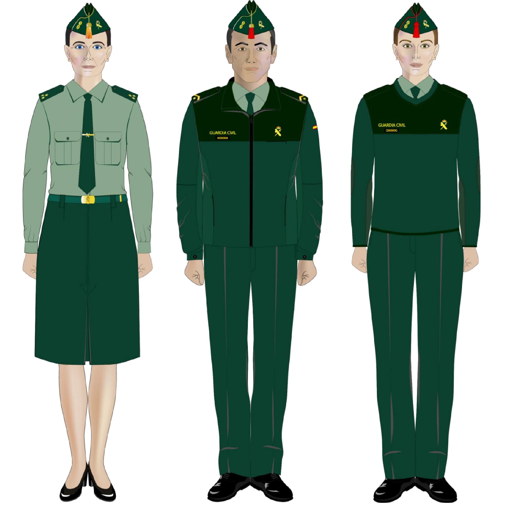 BOE-A-2023-5703 Orden PCM/208/2023, de 2 de marzo, por la que se aprueban  las normas de uniformidad de la Guardia Civil.