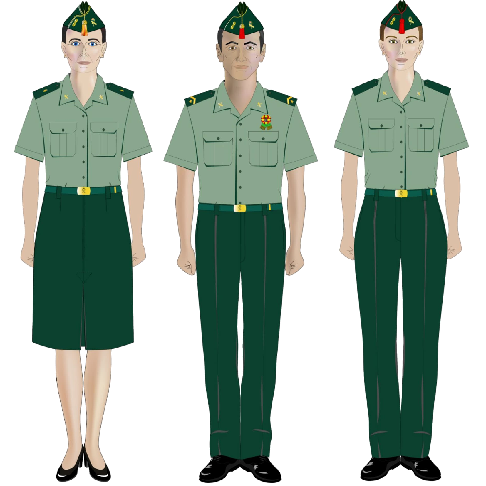 BOE-A-2023-5703 Orden PCM/208/2023, de 2 de marzo, por la que se aprueban  las normas de uniformidad de la Guardia Civil.